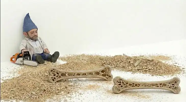 A scene from a Grantigen movie in production